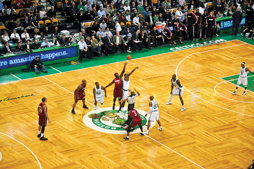 Vintage Moments Why Does The Celtics Court Have Square Panels Wood Floor Business Magazine
